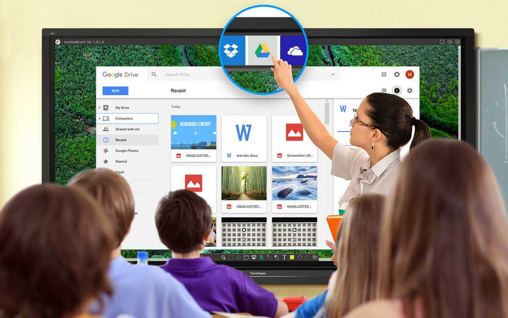 Interactive Touch Screen
